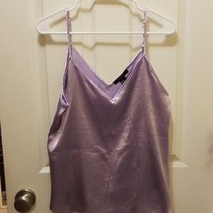 Satin -like cami